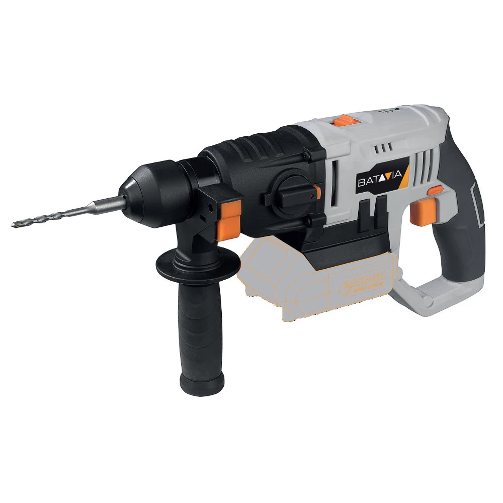Batavia Akku Bohrhammer 18V Li-Ion SDS Plus Aufnahme MaxxPack Collection