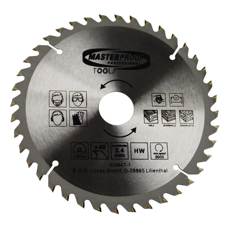 Kreissägeblatt Ø 180 Mm Mit 40 Gehärteten Zähnen