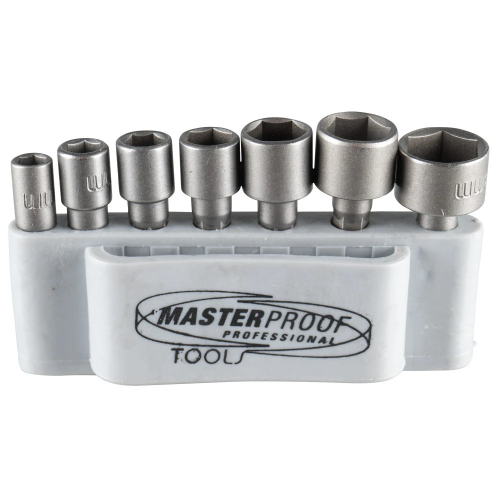 Stecknüsse Set 8-teilig 5-13 Mm Für Akkuschrauber