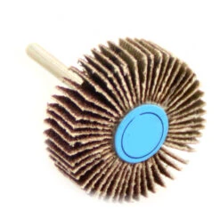 FĂ€cherschleifer Ă30mm K80 Aufnahme Ă3,2mm Lamellenschleifer FĂ€cherschleifscheibe