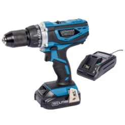 GERMANIA Schlagbohrmaschine 18 Volt Mit Akku Und Ladegerät