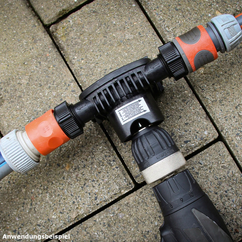 BGS Bohrmaschinen Pumpe 1/2" Anschluß 1000L/h - Image 4