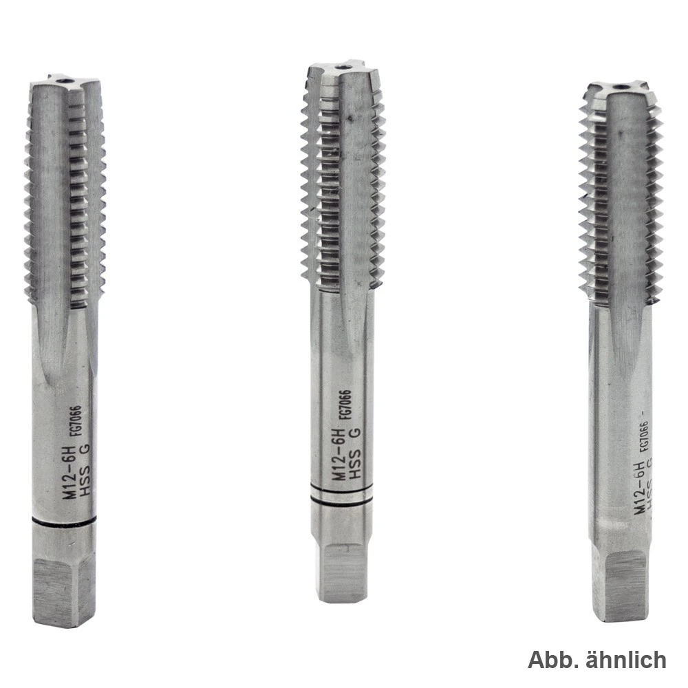 Hand-Gewindebohrersatz M4 3-teilig