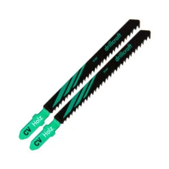 Stichsägeblatt-Set 2 Stück 100 X 2,5 Mm Mit 28 Zahn Und T-Aufnahme