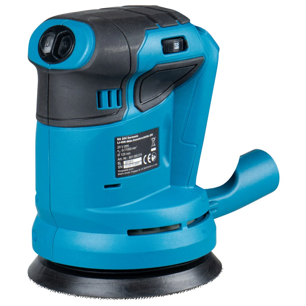 GERMANIA Plattform Akku-Exzenterschleifer 20 V Mit Schleifpapier Und Staubbeutel - Image 3