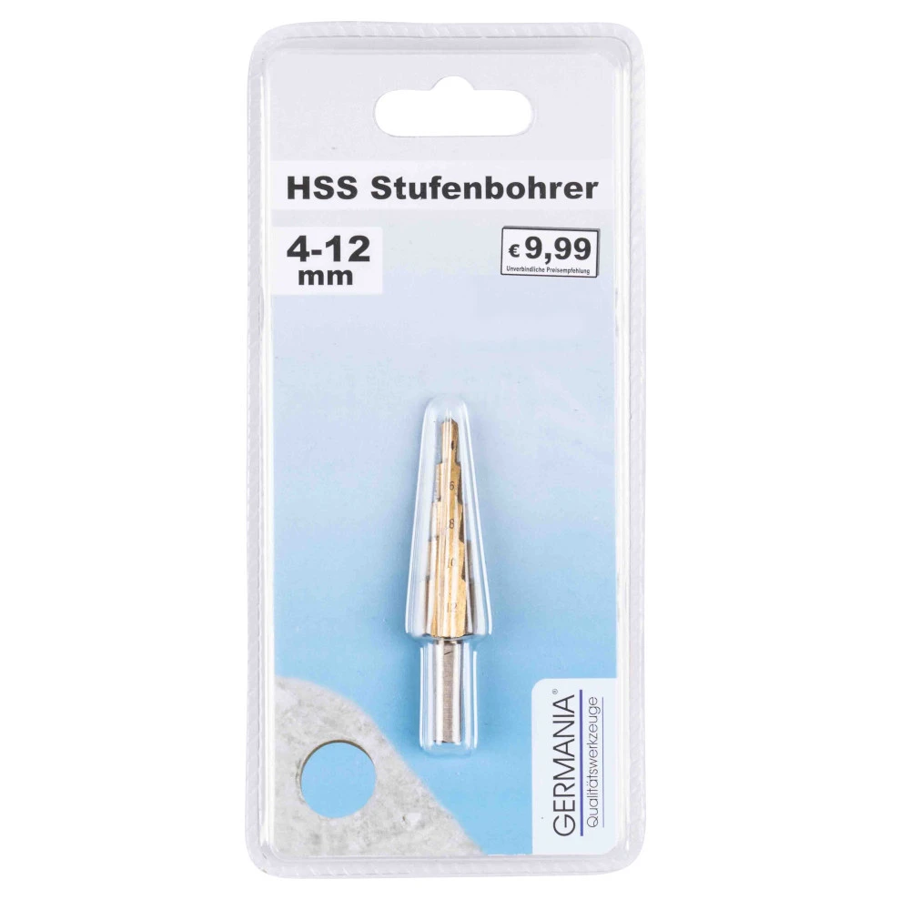 GERMANIA HSS Stufenbohrer 4-12 Mm, Titanbeschichtet - Image 2