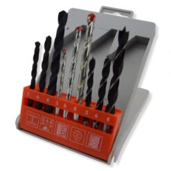 Kombi-Bohrersatz 9-teilig